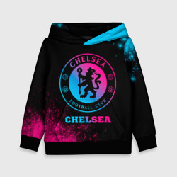 Детская толстовка 3D Chelsea - neon gradient