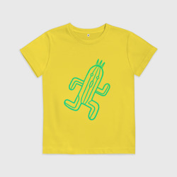 Детская футболка хлопок Файнал фентези Cactuar