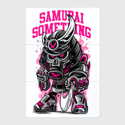 Самурай с мечом в противогазе – Магнитный плакат 2Х3 с принтом купить