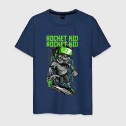 Малыш ракета – Мужская футболка хлопок с принтом купить со скидкой в -20%