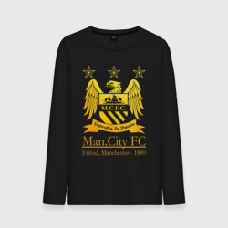 Мужской лонгслив хлопок Manchester City gold