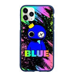 Чехол для iPhone 11 Pro Max матовый Rainbow Friends - Blue