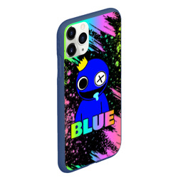 Чехол для iPhone 11 Pro Max матовый Rainbow Friends - Blue - фото 2