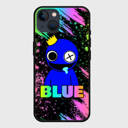Чехол для iPhone 14 Rainbow Friends - Blue