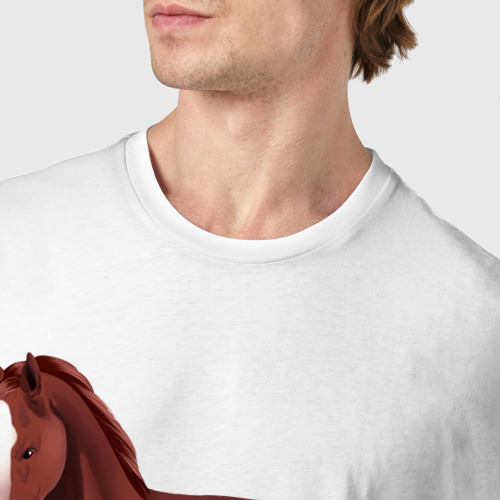 Мужская футболка хлопок с принтом Вестфальская, фото #4