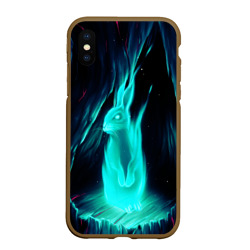 Чехол для iPhone XS Max матовый Водяной Кроль