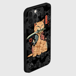 Чехол для iPhone 12 Pro Кот самурай - Якудза - фото 2