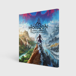 Холст квадратный Horizon call of the mountain keyart