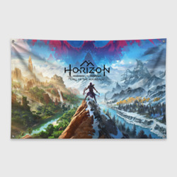 Флаг-баннер Horizon call of the mountain keyart