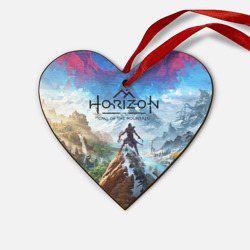 Деревянная игрушка Сердце Horizon call of the mountain keyart