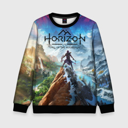 Детский свитшот 3D Horizon call of the mountain keyart