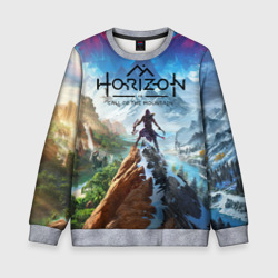 Детский свитшот 3D Horizon call of the mountain keyart