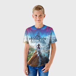 Детская футболка 3D Horizon call of the mountain keyart - фото 2