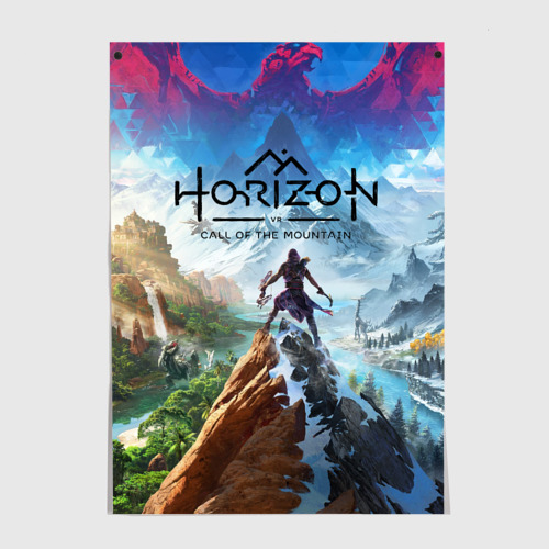 Постер Horizon call of the mountain keyart
