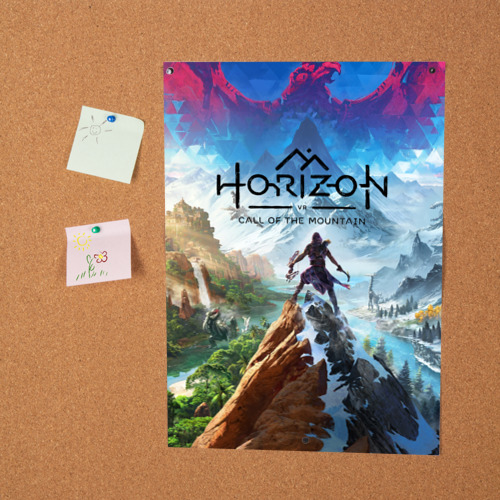 Постер Horizon call of the mountain keyart - фото 2