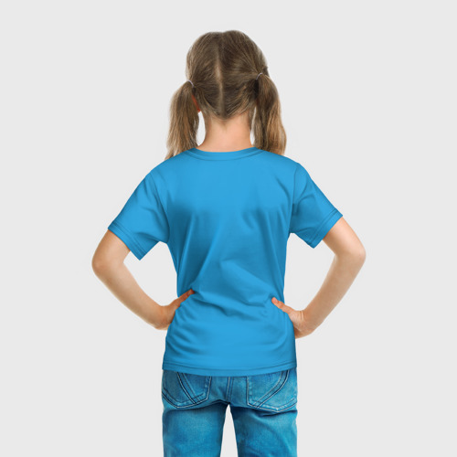 Детская футболка 3D Смайлик дразнится, цвет 3D печать - фото 6