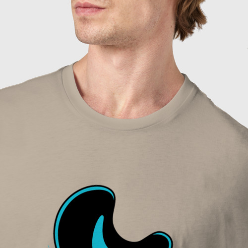 Мужская футболка хлопок с принтом Зажигай рок н ролл, фото #4
