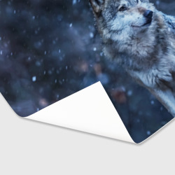 Бумага для упаковки 3D Лесной волк - фото 2