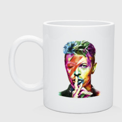 Кружка керамическая David Bowie singer