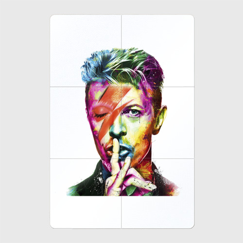 Магнитный плакат 2Х3 David Bowie singer