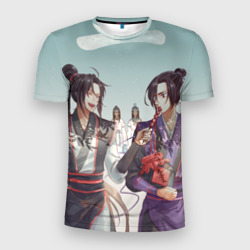 Мужская футболка 3D Slim Wangji and Wuxian - Mo Dao Zu Shi