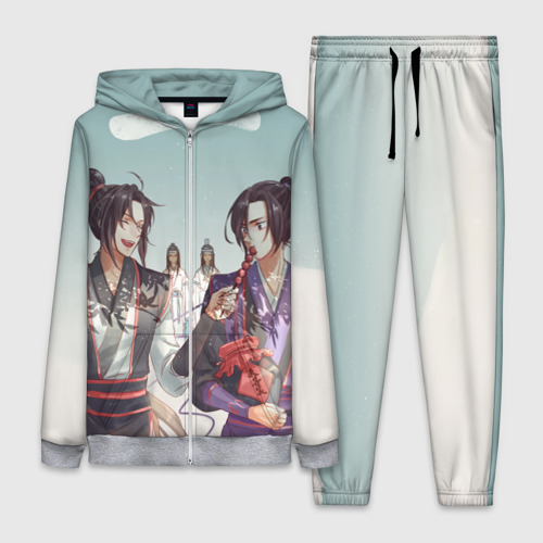 Женский костюм 3D Wangji and Wuxian - Mo Dao Zu Shi, цвет меланж