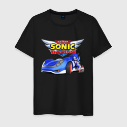 Team Sonic racing - Hedgehog – Футболка из хлопка с принтом купить со скидкой в -20%