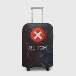 Чехол для чемодана 3D Glitch - визуальная ошибка