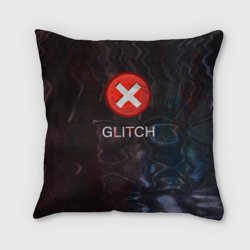 Подушка 3D Glitch - визуальная ошибка