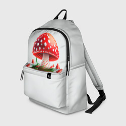 Рюкзак 3D Красный гриб мухомор