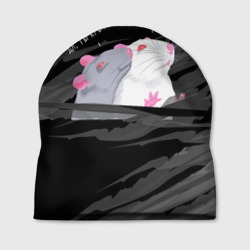 Шапка 3D Да, ты крыса мем