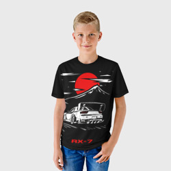 Детская футболка 3D Мазда RX - 7 JDM Style - фото 2