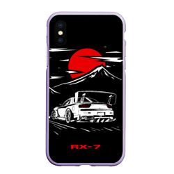 Чехол для iPhone XS Max матовый Мазда RX - 7 JDM Style