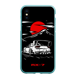 Чехол для iPhone XS Max матовый Мазда RX - 7 JDM Style