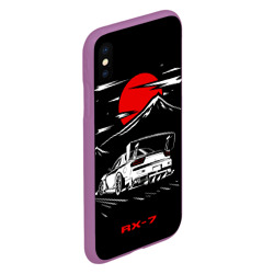 Чехол для iPhone XS Max матовый Мазда RX - 7 JDM Style - фото 2