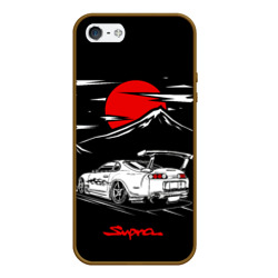 Чехол для iPhone 5/5S матовый Тойота супра - JDM Style