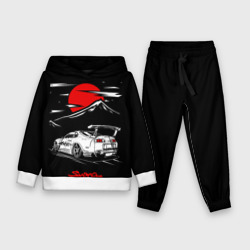 Детский костюм с толстовкой 3D Тойота супра - JDM Style