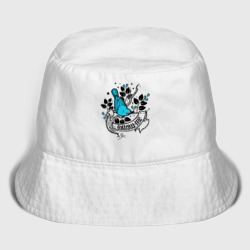 Мужская панама хлопок Птица и ягоды - follow me