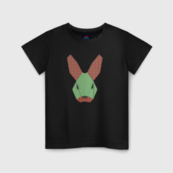 Детская футболка хлопок Лоскутный кролик