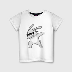 Детская футболка хлопок Кролик дэб