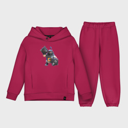 Детский костюм хлопок Oversize Мега рыцарь