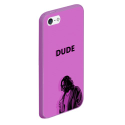 Чехол для iPhone 5/5S матовый Большой Лебовски dude - фото 2