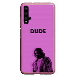 Чехол для Honor 20 Большой Лебовски dude