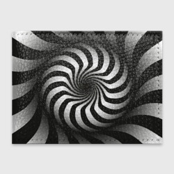 Обложка для студенческого билета Объёмная спираль - оптическая иллюзия