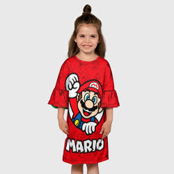 Детское платье 3D Луиджи и Марио - фото 2