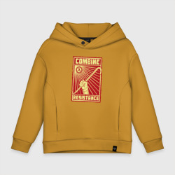 Детское худи Oversize хлопок Сопротивление комбайнам