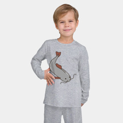 Детская пижама с лонгсливом хлопок Coм - фото 2