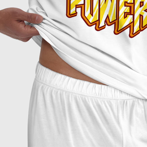 Мужская пижама хлопок с принтом Power : Человек-бензопила, фото #4