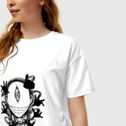 Женская футболка хлопок Oversize Истина Стальной алхимик - фото 2