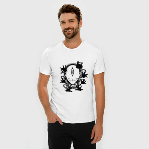 Мужская футболка хлопок Slim Истина стальной алхимик, цвет белый - фото 3